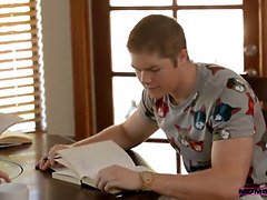 Moms Teach Sex - Mom turns study time into fuck time