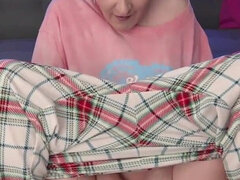 Blondin, Europeisk, Kvinna, Fingering, Polsk, Kort hår, Solo, Tuttar