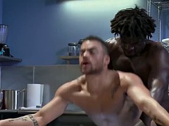 Anal, Verga grande, Negro, Mamada, Ébano, Gay, Sexo duro, Músculo