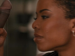 Kira Noir gets fucked in doggystyle position after receiving oral