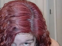 Amateur, Conversation vulgaire, Fétiche, Mature, Pov, Rousse roux, Seins flasques, Solo