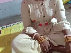 Indian Stranger Fucks Hard and Creampies Village Bhabhi - Hindi Roleplay Sex