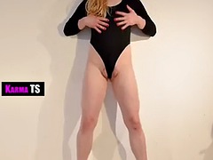 Amatör, Vacker, Blondin, Män i kvinnokläder, Tjeckisk, Underkläder, Shemale, Webb kamera