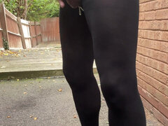 Amatööri, Korkokengät, Itsetyydytys, Vanhempi, Ulkona, Sukkahousut, Soolo