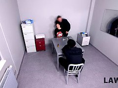 미인, 오랄섹스, 흑갈색 머리, Hd, 사무실, 현실, 아들, 청소년