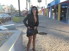 素人, 美人, 茶髪の, 巨乳な, Hd, 公共, ティーン, オッパイの