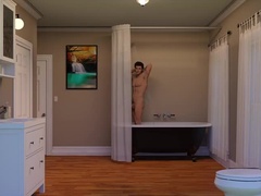 Caught Naked MILF Landlady Drops Towel Full Nude Indian Aunty Big Natural Tits