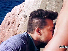 Amador amadora, Praia, Biquine, Latina, Ao ar livre cartaz de rua outdoor, Público