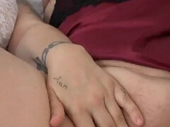 ぽっちゃり, イギリス人, クリトリス, エロ熟女, レズビアン, 淫乱熟女, オーガズム, 三人