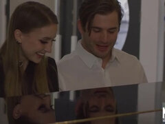 The Blonde Piano Tutor: Laney Grey