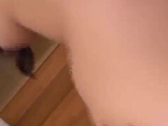 18, アジア人, デカパイ, フェラチオ, 中出し, ティーン