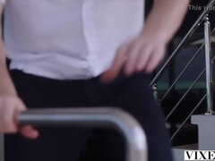 Szőke, Cumizás, Mélytorok, Kutya póz, Nyalás, Szabadban, Lovaglás, Begyek