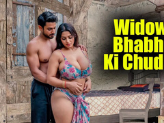 Hot Indian Widow Bhabhi Seduced and Fucked Hard by Young Boy in Her House - Doggy & Missionary