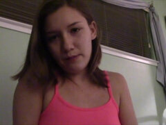 Leie, Braunhaarige, Freundin, Hardcore, Selbstgemacht, Natürlichen titten, Schlampe