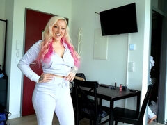 デカ尻, デカチン, デカパイ, ブロンド, フェラチオ, バック, 淫乱熟女, ハメ撮り