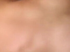 Threesome with a Blonde Whore with Small Firm Tits Gets All Her Holes Filled in POV