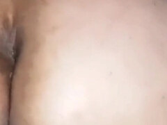 Hubby Licking Fingering Spanking My Ass Bent Over Back of My Car