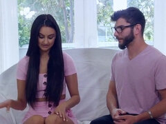 Veľké péro, Kuřba, Brunetka, Spermie v puse, Striekanie semena, Dildo, Hd, Kozičky