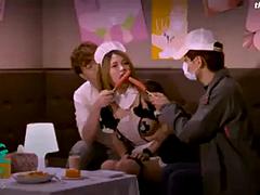 아시안, 큰 가슴, 오랄섹스, 중국인, 하드코어, 젖가슴