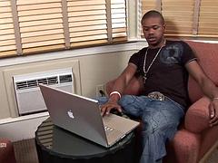 Velik kurac, Črnke, Fafanje, Par, Temnopolti, Masaža, Olje, Retro