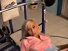 Babe, Stor pik, Blondine, Pik sutte, Par, Europærer, Hårdt, Slikning