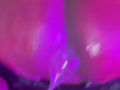 Anal, Stor røv, Sort, Dildo, Onani