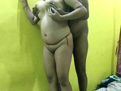 18, 커플, 주부, 인도인, 조그마한, 보지, 스타킹, 청소년