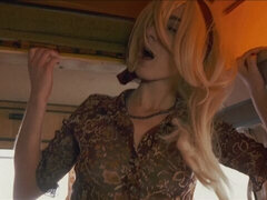 18 anni, Culo grosso, Grande cazzo, Bionda, Da dietro, All'aperto, Magra, Ragazza