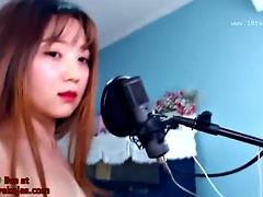 Amateur, Asiatique, Gros seins, Coréenne, Masturbation, Solo, Adolescente, Nénés