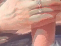 Stor kuk, Handjobb, Solo