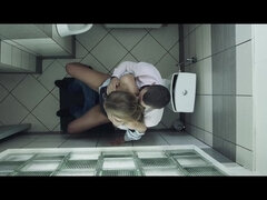 Bad, Blond, Par, Fingring, Naturlig, Kontor, Synsvinkel, Barbert