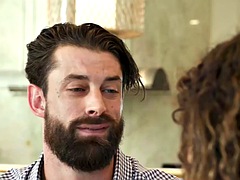 Biseksueel, Homo, Handbeurt, Latijnse vrouw, Masseren, Realiteit, Trio, Tieten likken