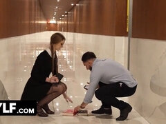 Pompino, Cfnm, Pisello, Occhiali, Nylon, Pantaloncini sintetici, Magra, Alto