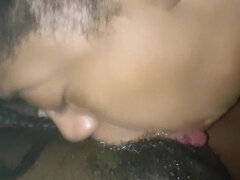 Afrikai, Amatőr, Amerikai, Fekete, Cumizás, Pár, Érett koros, Csupasz