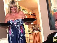 Big british bdsm broad squirts during fucking