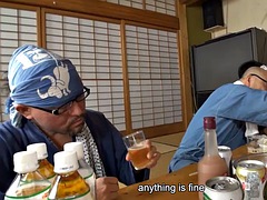 Amatør, Asiater, Festlig, Gruppe, Runke, Barbert, Tynn, Tenåring