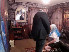 Leie, Wohlbeleibte schöne frauen, Sadomasochismus, Blasen, Paar, Reif, Rock, Hintern versohlen