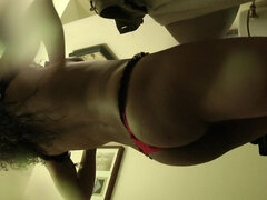 Naughty Shower of a Pretty Black Girl