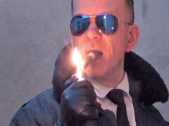 素人, デカチン, イく瞬間, レザー, オナニー, アウトドア, 一人, ユニフォーム