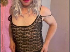 Amateur, Blonde, Tchèque, Collant, Solo