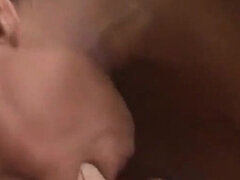 18, 엉덩이, 큰 엉덩이, 흑인, 오랄섹스, 흑갈색 머리, 청소년, 젖가슴