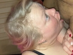 Stor kuk, Svart, Avsugning, Sperma shot