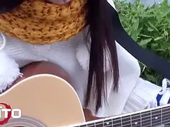 Erito - lovely neko serenades for tips and gets swept into a wild suggest for elation and jiggish joy