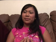 Aziatisch, Zwart, Sperma in gezicht, Hardcore, Natuurlijk, Klein, Trio, Tieten likken