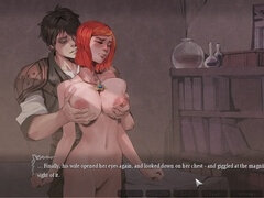 Sandy-haired, rough, ejaculation