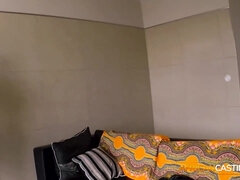 Nana, Gros seins, Garce, Noire, Sucer une bite, Noir ébène, Interracial, Seins naturels