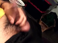 Spermaladung, Handjob, Selbstgemacht, Masturbation, Mexikanisch, Solo