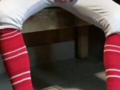 Amatör, Stor kuk, Sperma shot, Onani, Solo, Uniform