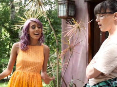 Duży tyłek, Lesbijka