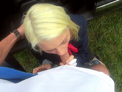 Tyłek, Blondynka, Sperma, Kutas, Cipka, Rosyjski, Jednolity, Mokry